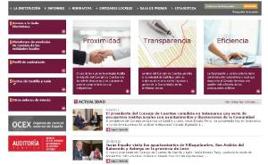 página web
